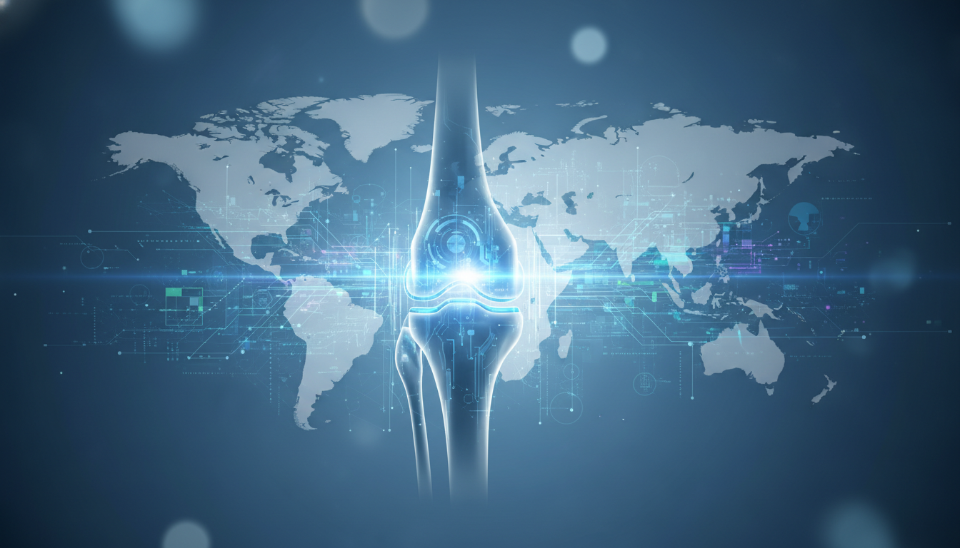 Global orthopedic implant market innovation and technological advancement.