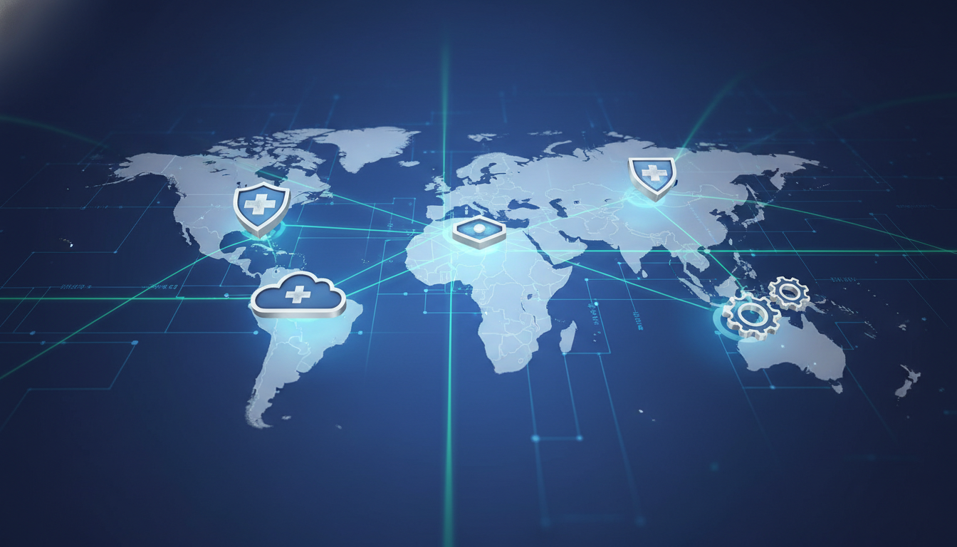 Global network connecting digital health innovations and professional events.